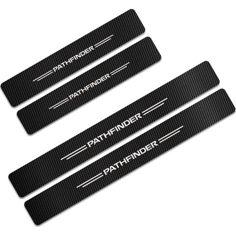 (Pour Pathfinder) Autocollants de seuil de porte pour Nissan Qashqai,Juke,Leaf,Micra,350Z,370Z,Armada,Elgrand,Kicks,Livina,NV200,Pathfinder,Serena,Versa (1/3)