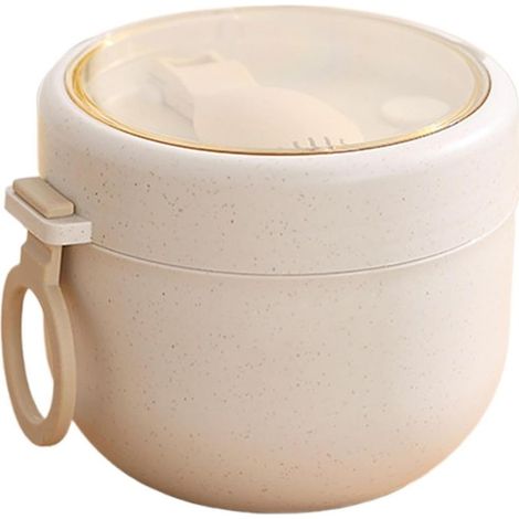 Boîtes à soupe portables hermétiques de 600 ml avec cuillère (1/5)