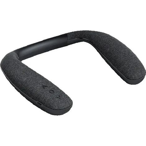 Enceinte tour de cou portable (noire) 6 W, Bluetooth 5.0, appels mains libres (1/5)