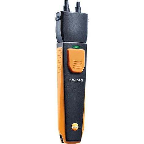 Manomètre différentiel testo 510i – Mesure pression gaz dynamique et au repos – Analyse débit volumétrique – Support magnétique