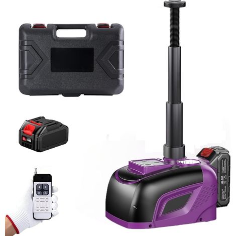 Cric hydraulique 5T 3T - Cric électrique avec Batterie 4,0 Ah et Chargeur (1/5)