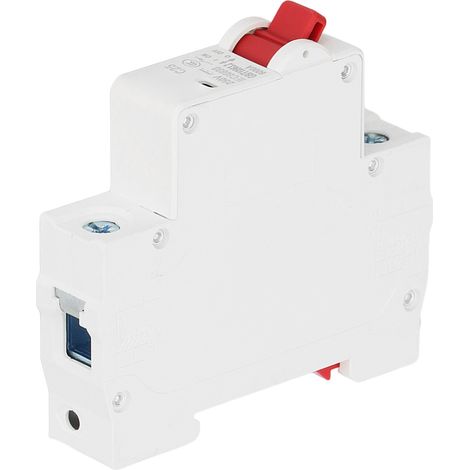 Disjoncteur monophasé pour montage sur rail DIN, protection contre les courts-circuits et les surcharges, DZ47 63Z C25, 250 V CC