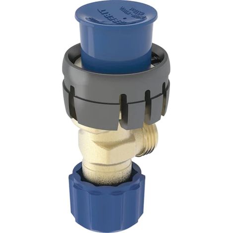 Geberit robinet d'équerre pour réservoir encastré Sigma 8 cm, réservoir encastré Delta 12 cm, réservoir encastré Alpha 8 / 12 cm et réservoir encastré Unica / UP700, 242414001
