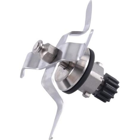 2X Accessoires de Rechange pour Lame de Mixeur En Acier Inoxydable Adaptés à Monsieur Cuisine Connect argent,2 x lame de mélange (1/5)