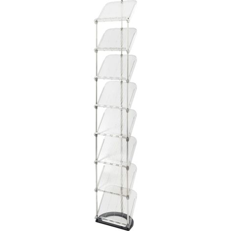Rangement à chaussures, design vertical, organisateur gain de place, COULEUR GRIS (1/2)