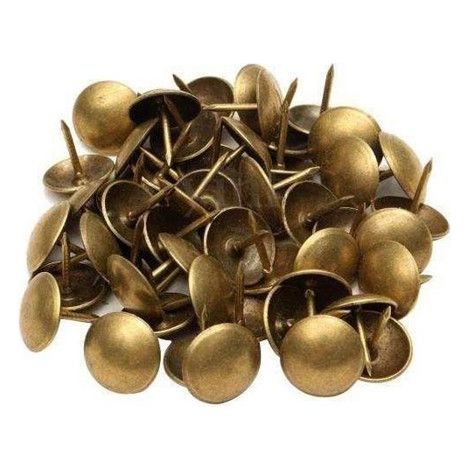 Clous à tapisserie acier bronze 10mm 90 unités