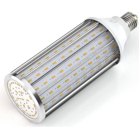 Ampoules LED E27 60W 6000K 5850LM 160X5730SMD type maïs, lampe de conversion haute puissance 550W en aluminium, éclairage public LED, projecteur à 360°, pour Ga-AquaForge
