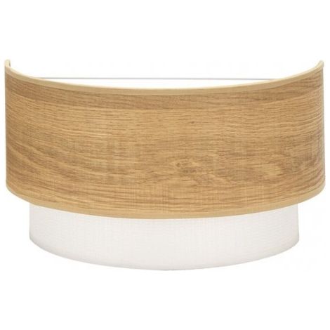Aplique Myriam 1xe27 Madera Clara 17x30x16 cm (1/3)
