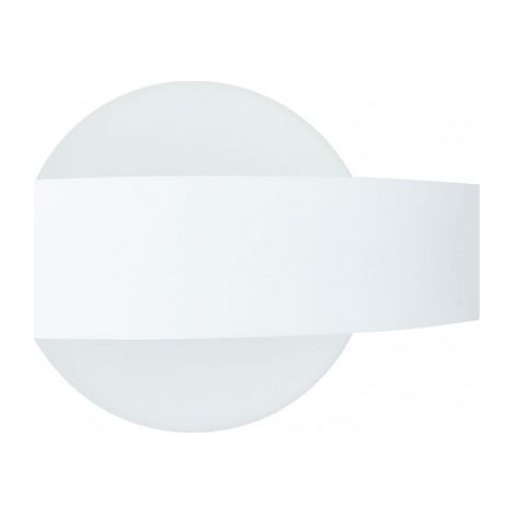 FAB 171162101  Aplique Barredor De Pared Circ.8w 4000k Arco Blanco 630 Lm Ip20 13x24x5 Cm