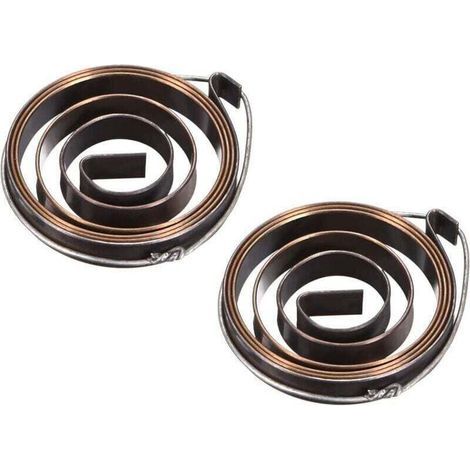 2Pcs Ressort de Rappel Perceuse à Colonne Aliment Penne Bobine Assemblage 680mm 35x6x0.7mm (1/4)