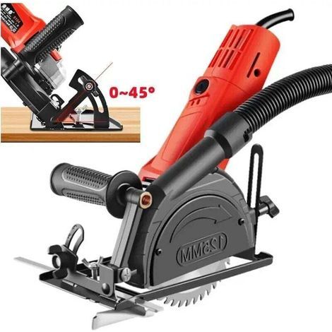 Soporte para amoladora angular, soporte para amoladora, soporte de corte, cubierta protectora especial para soporte de corte, para amoladoras angulares de 100 mm a 125 mm (1/4)
