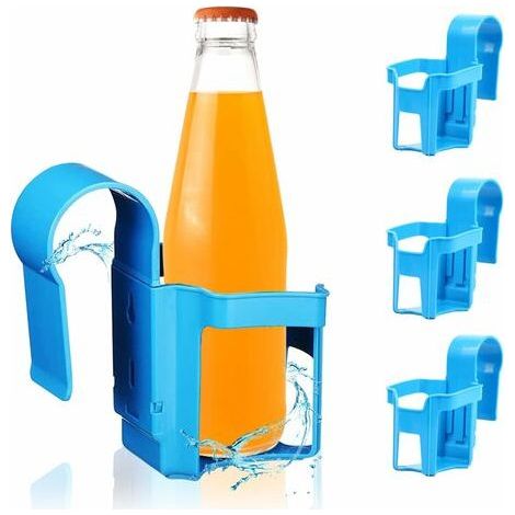 4 Pièces Porte Gobelet Piscine, Accessoires De Piscine Hors Sol, Porte-Gobelet De Piscine Compatible avec La Plupart des Piscines (1/5)