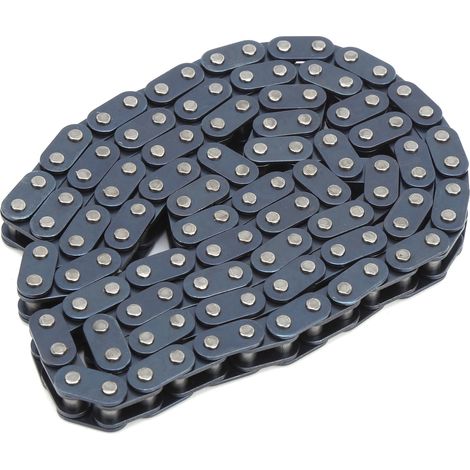 Chaîne en acier T8F à 116 maillons pour trottinette électrique - Accessoires de rechange anticorrosion (1/5)