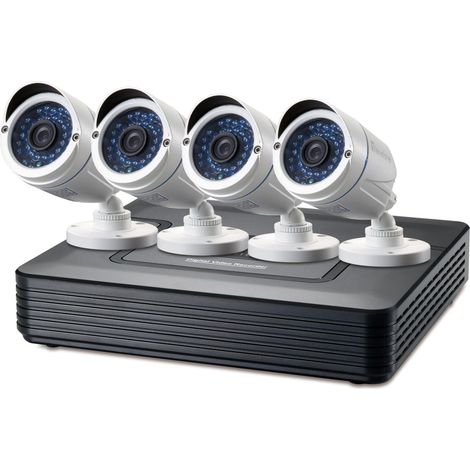 LevelOne DSK-8001 Videoüberwachungskit Kabelgebunden 8 Kanäle
