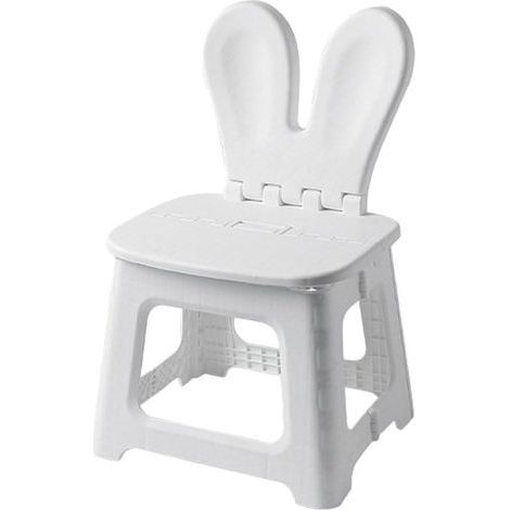 Chaise Pliante Créative pour Enfants avec Dossier, Tabouret Nordique, Escabeau en Plastique, Chaise D'étude, Chaise Basse De Salon, Meubles De Patio (1/5)