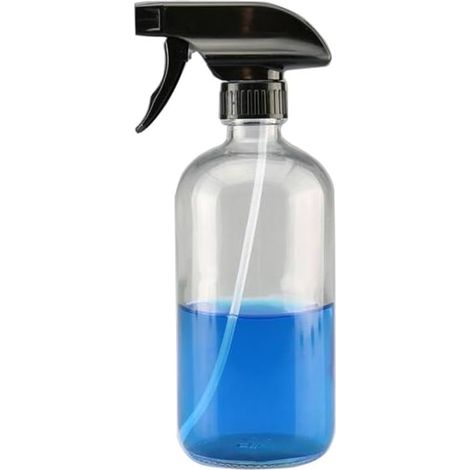 1 fon vaporisateur vide en verre de 240 ml pour produits de nettoyage, parfum, aromathérapie, coiffure (transparent) (1/3)