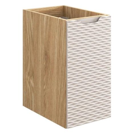 Armoire latérale - H 57 x L 30 x P 46 cm - Wavy Beige - Livraison gratuite (1/4)