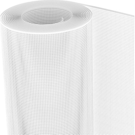Rete plastica BIANCA maglia cm 0,5x0,5 m 1x5