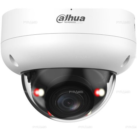(DH-IPC-HDBW3849RP-ZAS-IL-27135) DAHUA CAMARA IP DOMO ANTIVANDALICA 8MP WIZSENSE SMART DUAL LIGHT ACUPICK INTELIGENCIA ARTIFICIAL LED IR WDR CON ALAR