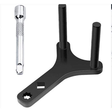 Bardusch Outil de démontage de bras de suspension, outil de démontage de bras de suspension inférieur, outil spécial pour silentblocs de suspension, levier de rotule inférieure, pour la réparation aut (1/5)