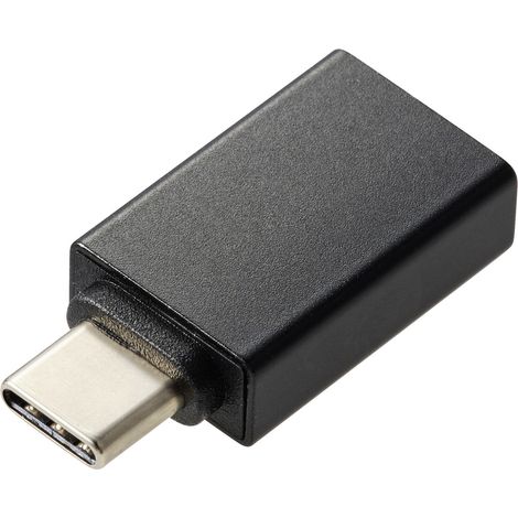 Renkforce USB 3.2 Gen 2 (USB 3.1 Gen 2) Adapter [1x USB-C® Stecker - 1x USB 3.2 Gen 2 Buchse A (USB (1/3)