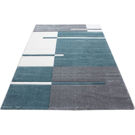 Ayyildiz Tapis Moderne - Géométrique - Abstrait Design - Tapis Flottant Salon - Coloré - 340 cm x 240 cm (1/5)