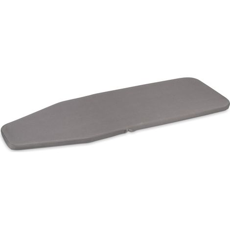 emuca repuesto de tela para tabla de planchar plegable y extraíble iron 180, fibra