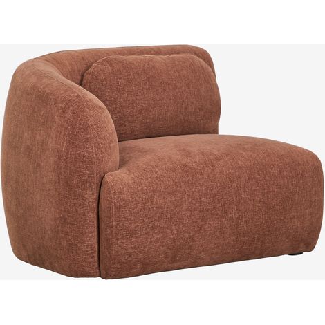 Module d'angle gauche pour canapé modulaire en chenille Coquette SKLUM (1/5)