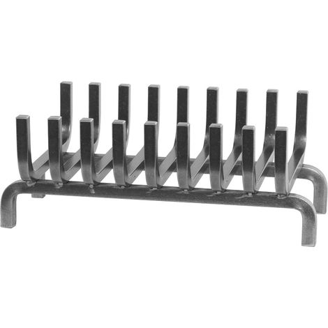 Le Marquier – Porte-bûches de cheminée – Barreaux rapprochés pour combustion optimale – Disposition aérée – Résistance élevée – Compatible grille de cuisson
