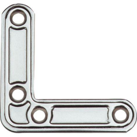 20 pz angolo di rinforzo acciaio inox art 153 40x40 mm per travature legno