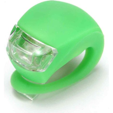 1 Feu arrière LED, Silicone, Mode clignotant, Vélo, Scooter, VTT (1/5)