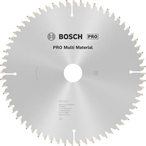 Bosch PRO Multi Material Kreissägeblatt, 230 x 2,4 x 30 mm, T64 (1/5)
