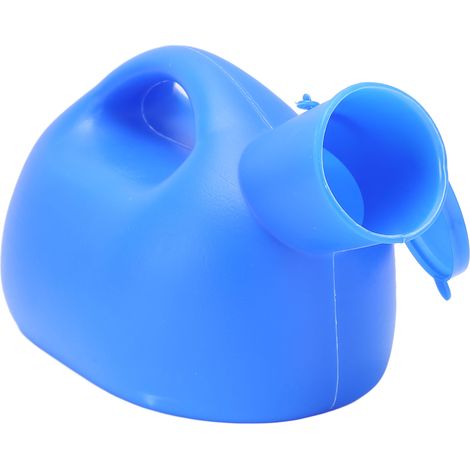 Urinal homme 2000ML grande capacité, poignée ergonomique, plastique résistant à l'usure, design pratique pour adulte, portable et hygiénique. (1/5)