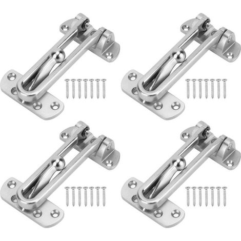 Serrure À Barre Articulée - Alliage De Zinc - Bras Oscillant Extra Épais - 3 Positions Réglables - 4 Pièces (1/5)