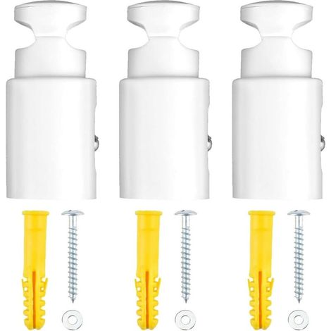 3-Piece Towel Rail Mounting Kit, Towel Rail Bracket, Towel Rail Radiator Bracket, Adjustable Wall-Mounted Radiator Bracket, Compatible with All (1/5)