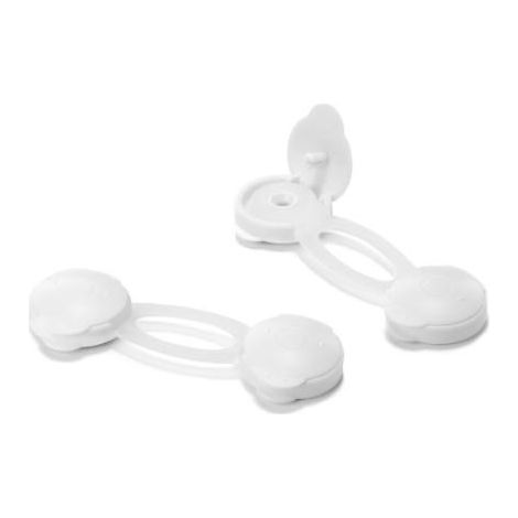 CIERRE SEGURIDAD MULTIUSO CORTO BLANCO (BLISTER 2 unid.) INOFIX (1/4)