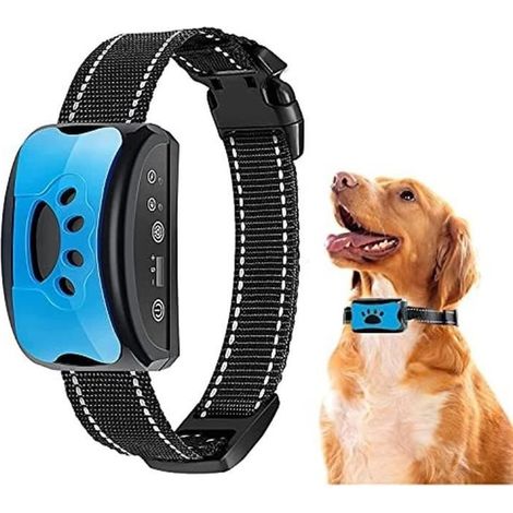 Anti-barking collars for dogs, shock-absorbing, automatic anti-barking, for small, medium and large dogs (b[292]