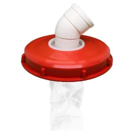 Enowelir Couvercle Filtre À Eau De Pluie, Filtre IBC en Nylon Lavable, Couvercle De Filtre De Couvercle IBC Couvercle De Filtre 163mm / 245mm pour Réservoir d'eau De Pluie IBC (1/4)