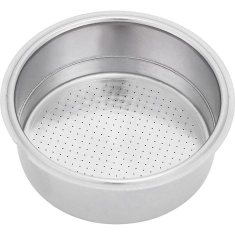 Kaffeemaschinen-Filterkorb – Doppellagig, Edelstahl – Für eine oder zwei Tassen – Höhe 16 mm oder 24 mm – Einheit (1/5)