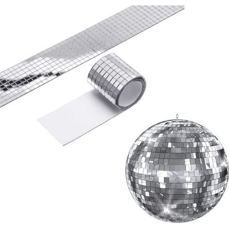 Square mirror stickers – 1m x 4cm, silver square stickers for decorationHigh quality enhances quality of life. (1/5)