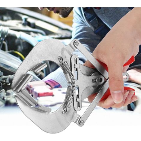 Kolbenausziehzange für Kolbenringkompressor, Montage- und Demontagewerkzeug, 6 Zoll, Stahl, für Automobilmotoren. (1/5)