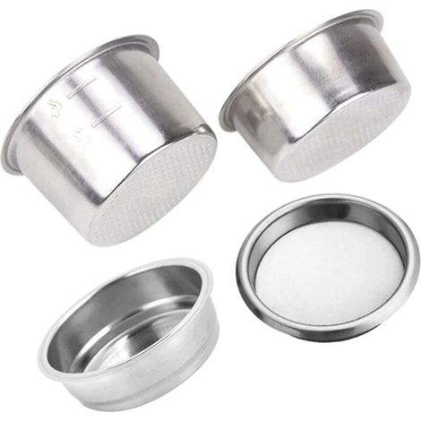 Panier à filtre à café, 4 filtres, 51 mm, pour machine à café, porte-filtre ou cafetière à filtre.-AquaForge (1/5)