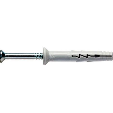 MAREFIX taco cabeza avellanada 5x37 mm turbo jet sv , Taco cabeza avellanada 5 × 37 mm Turbo Jet SV (100 unidades), un sistema de fijación por golpe premontado que permite realizar