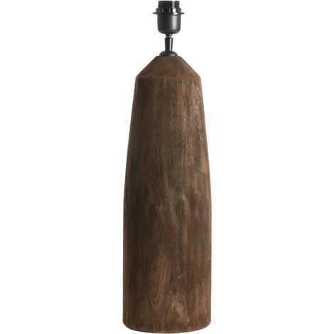 Light & Living - tischlampe - Trapani - braun - holz - einzelne