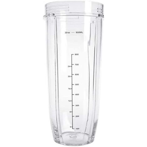 Mixbecher kompatibel mit Ninja, Entsafterbecher mit großem Fassungsvermögen (950 ml), Ersatzteilset für Mixer (32 oz) (1/5)
