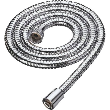 Idro Bric Flessibile Doccia Conico Antitorsione SS304 Ø 16 mm 1/2"F - 1/2"F 175 cm