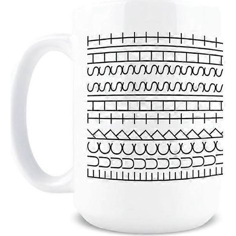 Kaffeetasse mit versteckter Botschaft, 44 cl Keramiktasse (1/5)