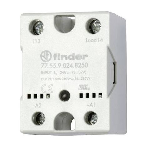 Relè allo stato solido da pannello 50A/230V AC 1 NO commutazione 21,6/280 V A   Finder (1/2)