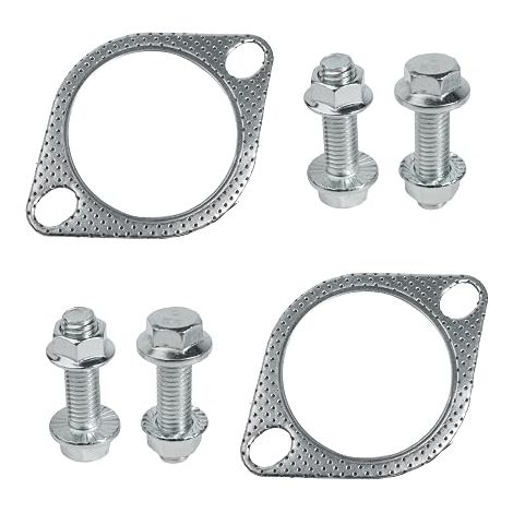 Joints echappement 54mm Joints bride d'échappement 54 mm Boulons Écrous Tuyau d'Échappement Voiture 54mm (1/5)