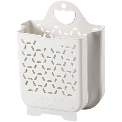 Panier à linge mural, pliable, gain de place, panier de rangement pour le linge sale (1/5)
